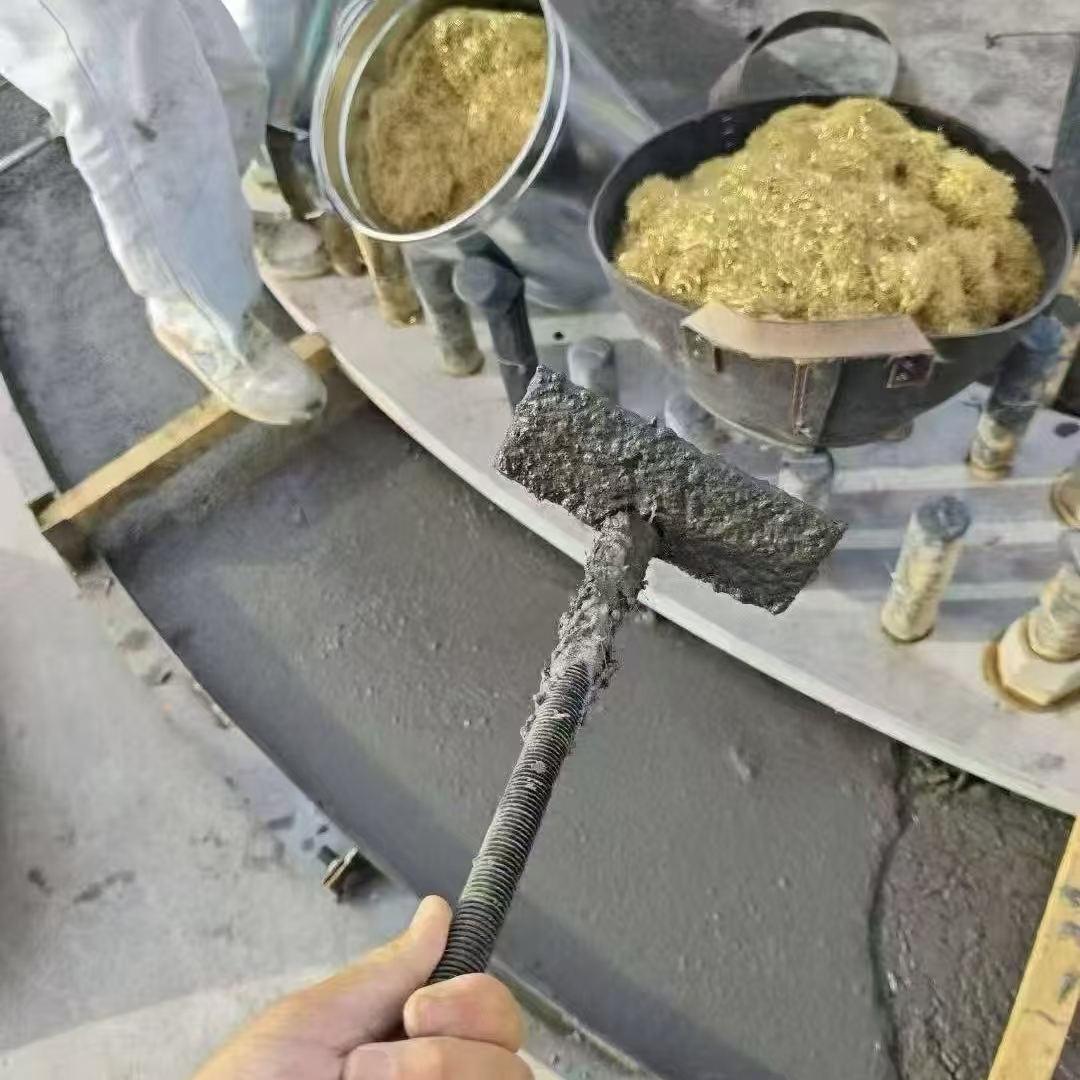 岳阳楼C120钢纤维高强无收灌浆料 轧机压缩机汽轮机发电机锻压设备底座灌浆材料